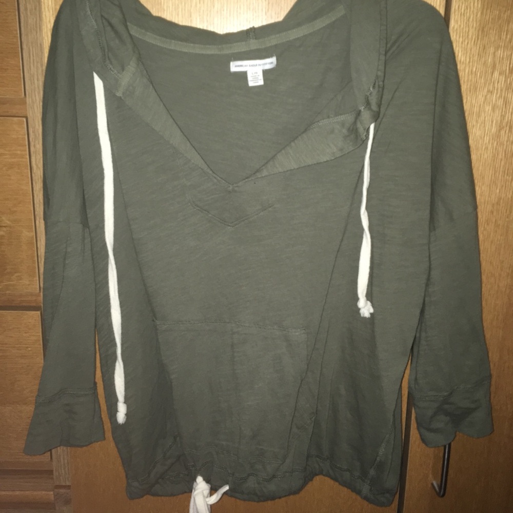 American Eagle Crop Sweatshirt